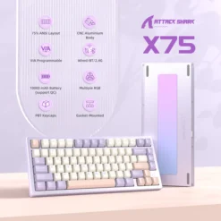 ATTACK SHARK X75 PURPLE
