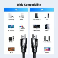 UGREEN 80402 8K HDMI TO HDMI CABLE