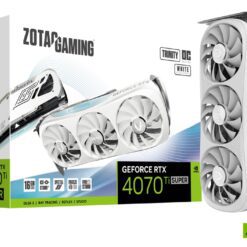 ZOTAC RTX 4070 TI SUPER TRINITY OC WHITE