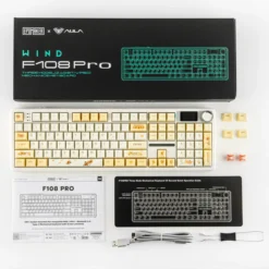 AULA F108 PRO WHITE YELLOW