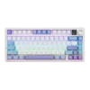 AULA F75 MAX LIGHT BLUE WHITE PURPLE