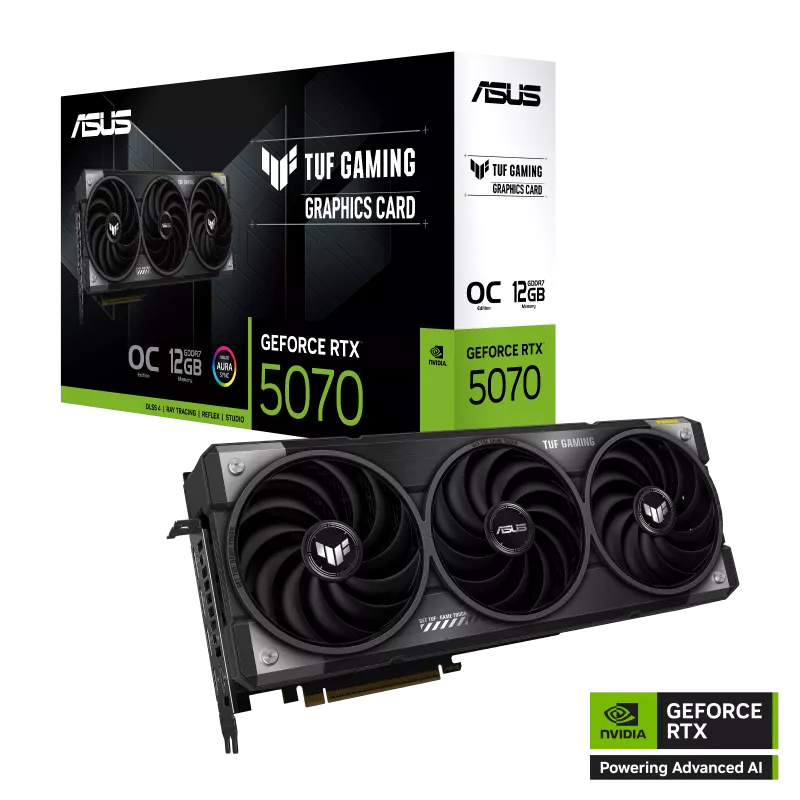 ASUS TUF GAMING RTX 5070 12GB OC