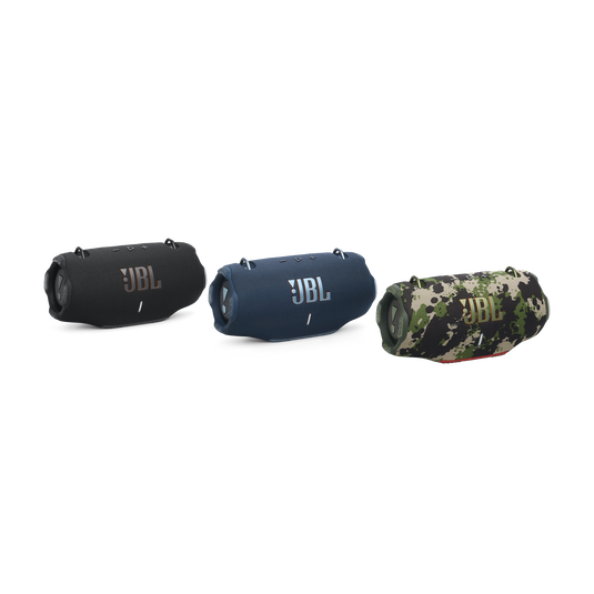 JBL Xtreme 4 Portable Waterproof Bluetooth Speaker – Black/Blue/Black Camo Price in Pakistan - Buy Online