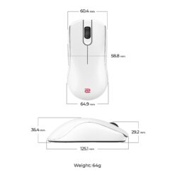 BENQ ZOWIE FK2-DW GLOSSY WHITE