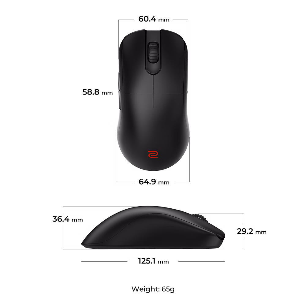 BENQ ZOWIE FK2-DW MATTE BLACK