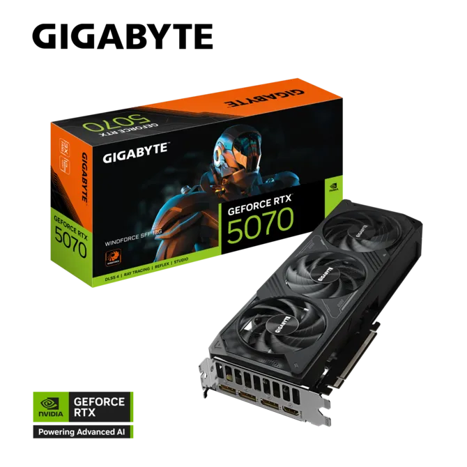 GIGABYTE RTX 5070 WINDFORCE SFF 12GB