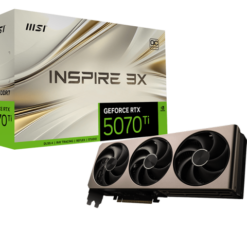 MSI RTX 5070 TI INSPIRE 3X OC 16GB