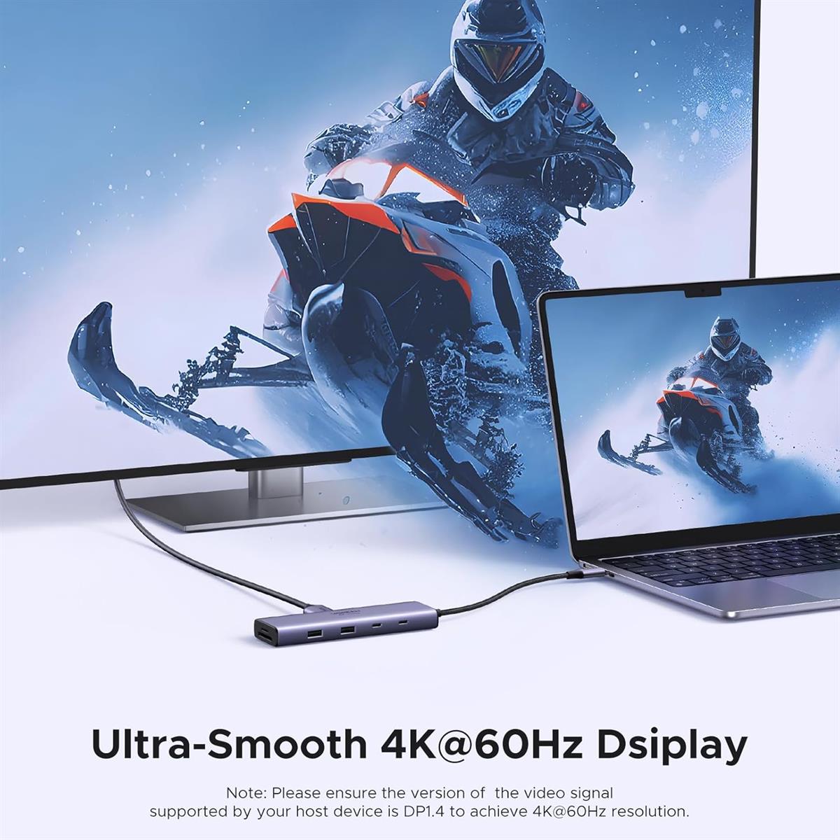 UGREEN 15375 Revodok (9-in-1) Type-C Hub – 9 Ports - Image 4