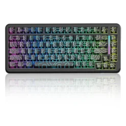 ATTACK SHARK X82PRO HE WIRELESS BLACK CONTOURS