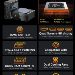 GMKTEC NUCBOX K12 RYZEN 7 H 255