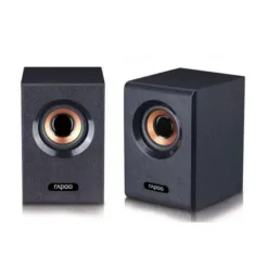 Rapoo A80 Compact Wired Stereo Speaker - Black