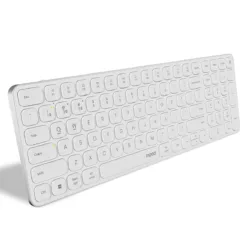 Rapoo E9350L Bluetooth Multi-Device Wireless Keyboard - Black/White