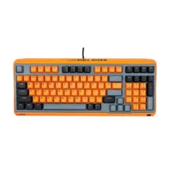 Rapoo ESK750 RGB Backlit Mechanical Gaming Keyboard - Orange/Grey/Black