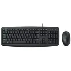 Rapoo NX1600 Wired Keyboard & Mouse Combo - Black