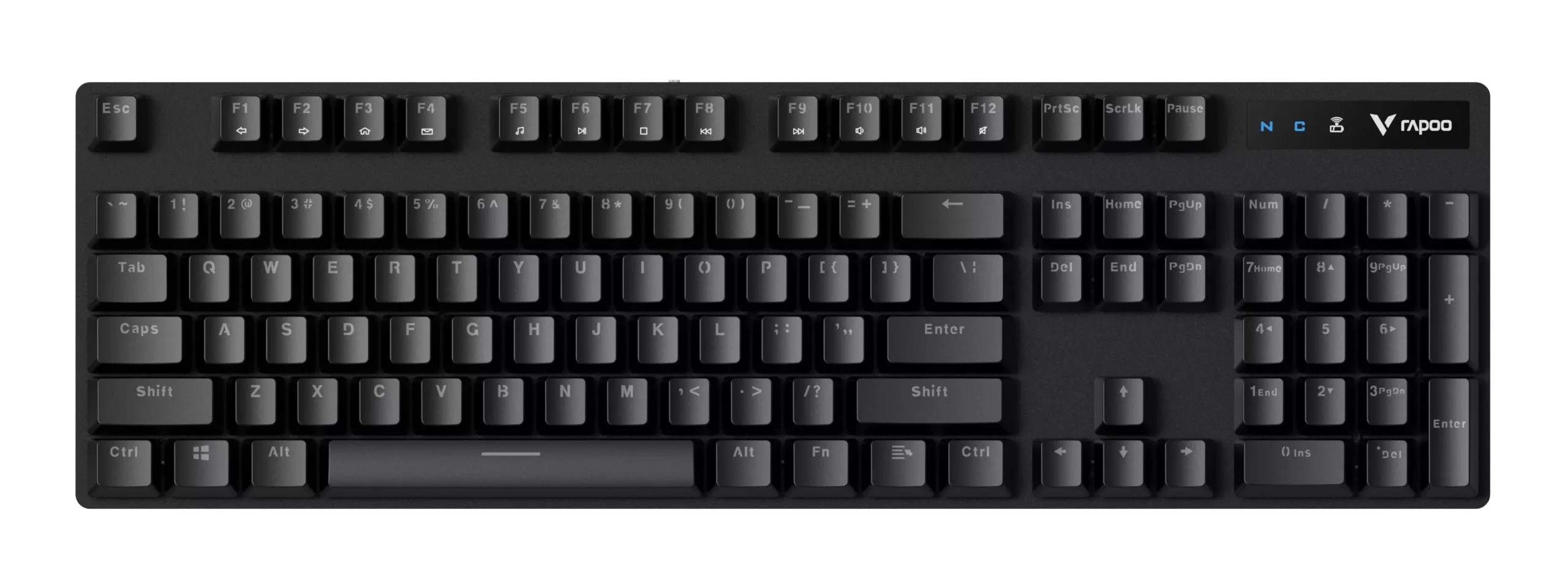 Rapoo V500PRO 2.4 Wireless Gaming Keyboard – Black Price in Pakistan