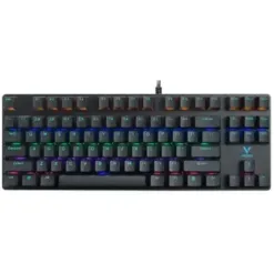 Rapoo V500 PRO 87 RGB Mechanical Gaming Keyboard - Black