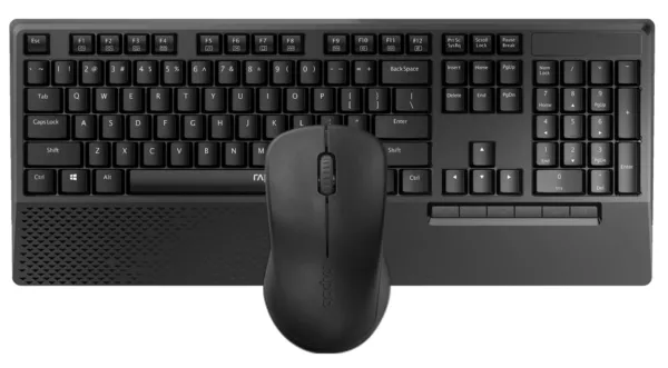 Rapoo X1960 Wireless Keyboard and Mouse Combo Set – Black Price in Pakistan