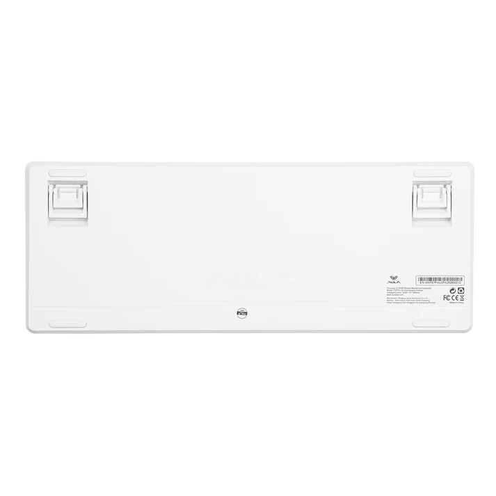AULA F87 PRO V2 WHITE CONTOURS