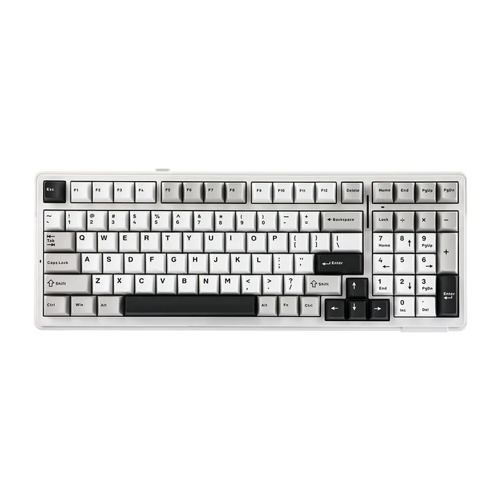 AULA F99 BLACK WHITE GREY