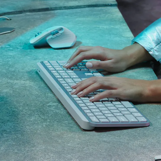 LOGITECH MX KEYS S PALE GREY