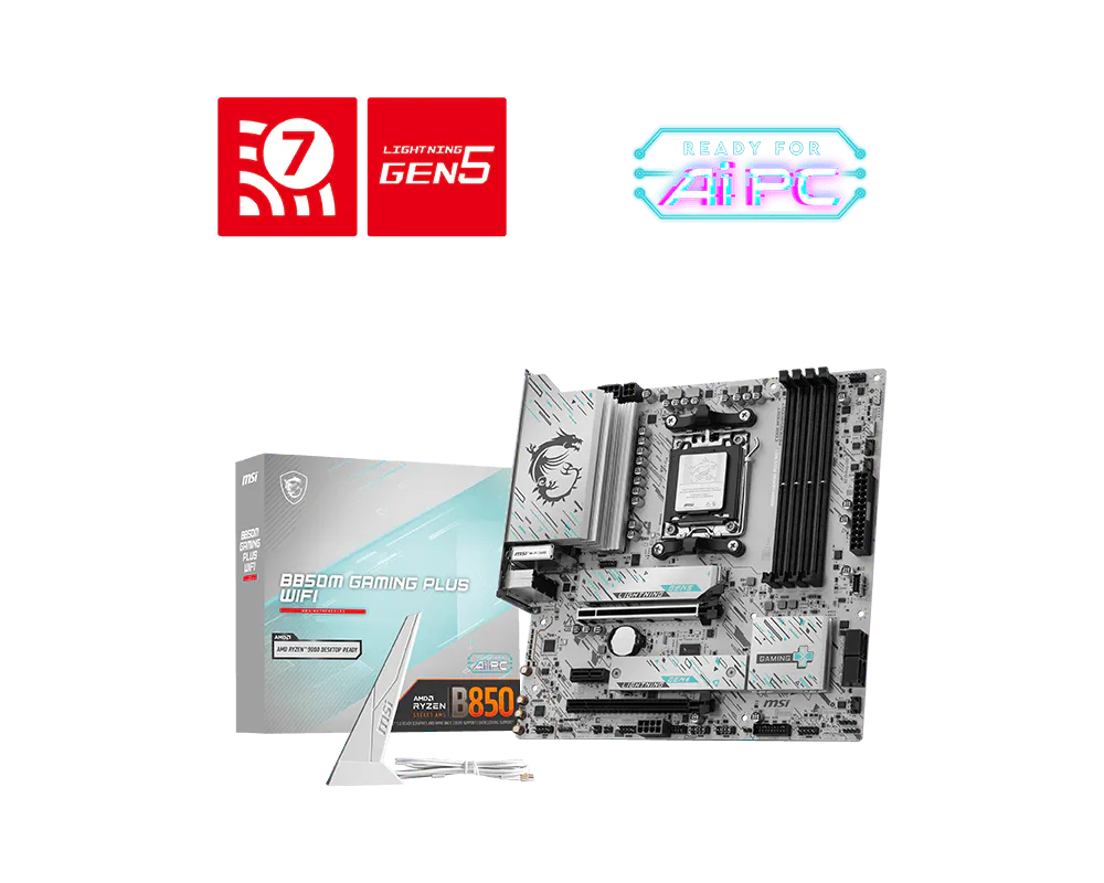 MSI B850M GAMING PLUS WIFI