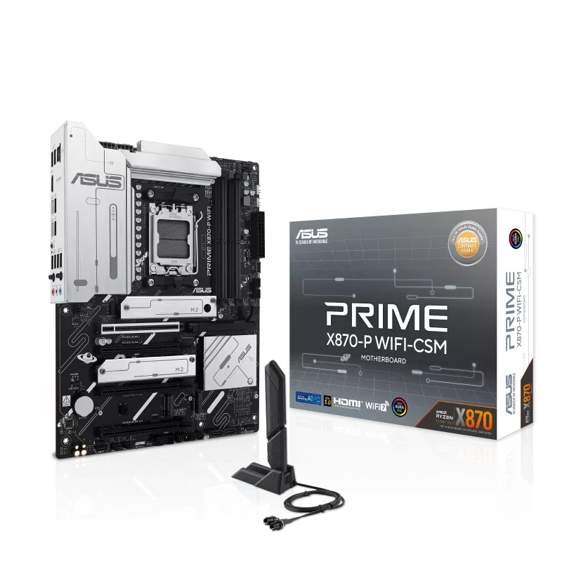Asus Prime X870-P WiFi-CSM ATX AM5 DDR5 Gaming Motherboard Price in Pakistan