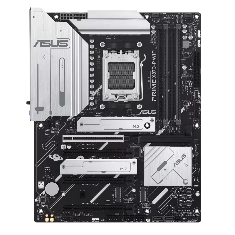 Asus Prime X870-P WiFi-CSM ATX AM5 DDR5 Gaming Motherboard image 2