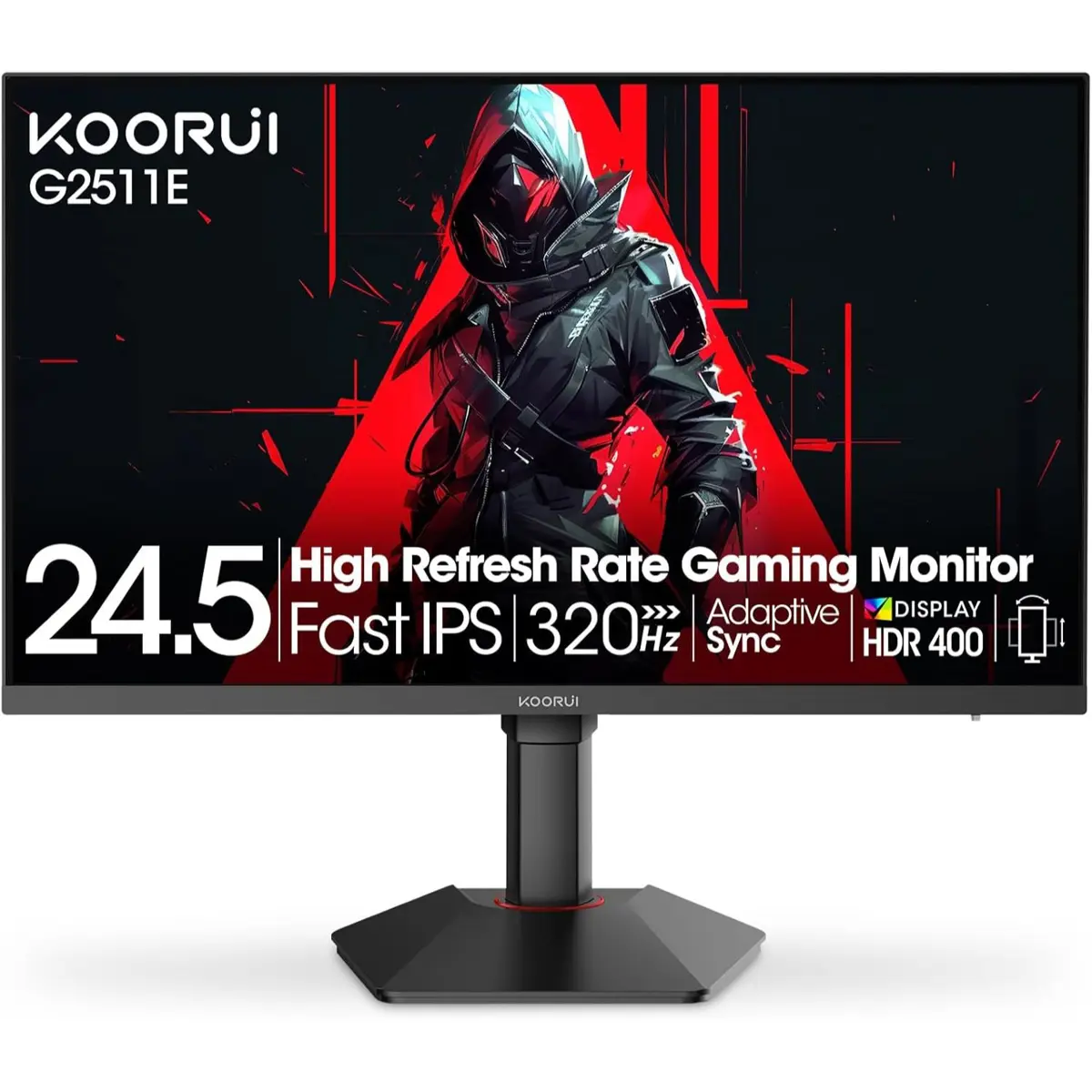 Koorui G2511E, 24.5″ (1920×1080) FHD 320Hz 1ms, IPS Gaming Monitor Price in Pakistan