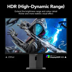 Koorui S2721XO, 27″ 2K (2560×1440) QHD 240Hz 0.03ms, OLED Gaming Monitor - image 4