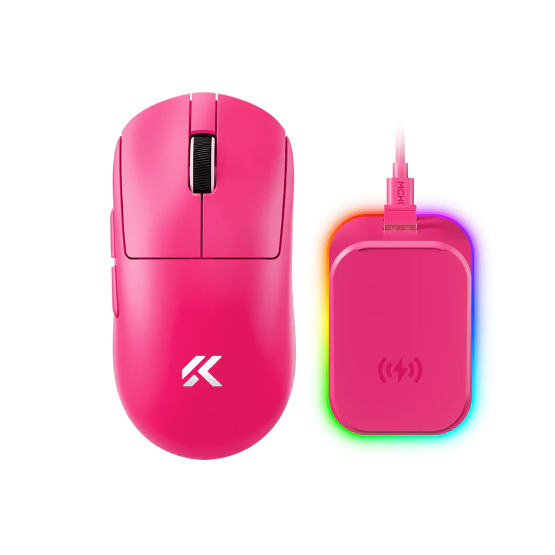 MCHOSE A7 V2 ULTRA PLUS ROSE RED