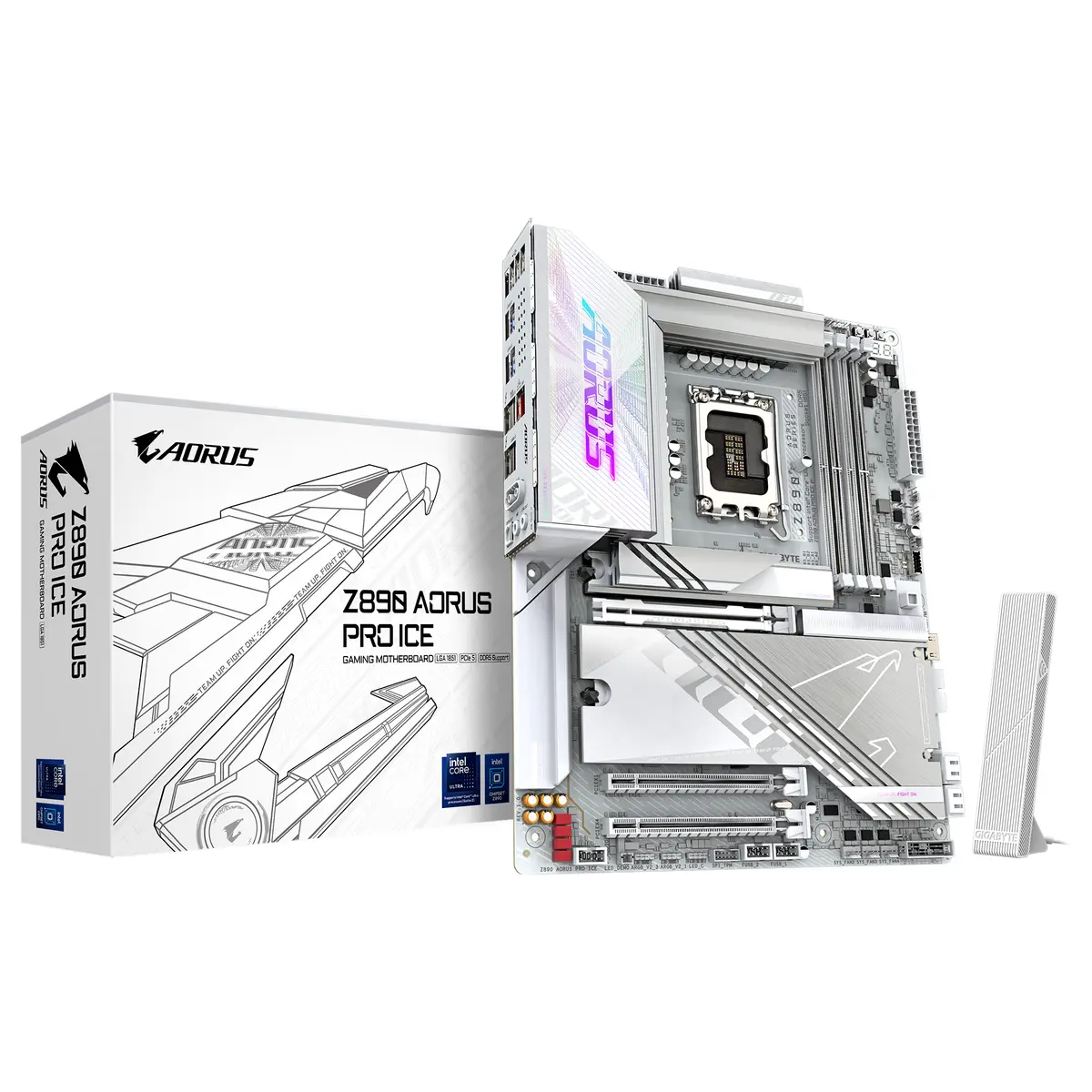 Gigabyte Z890 Aorus Pro Ice ATX LGA1851 DDR5 Gaming Motherboard Price in Pakistan