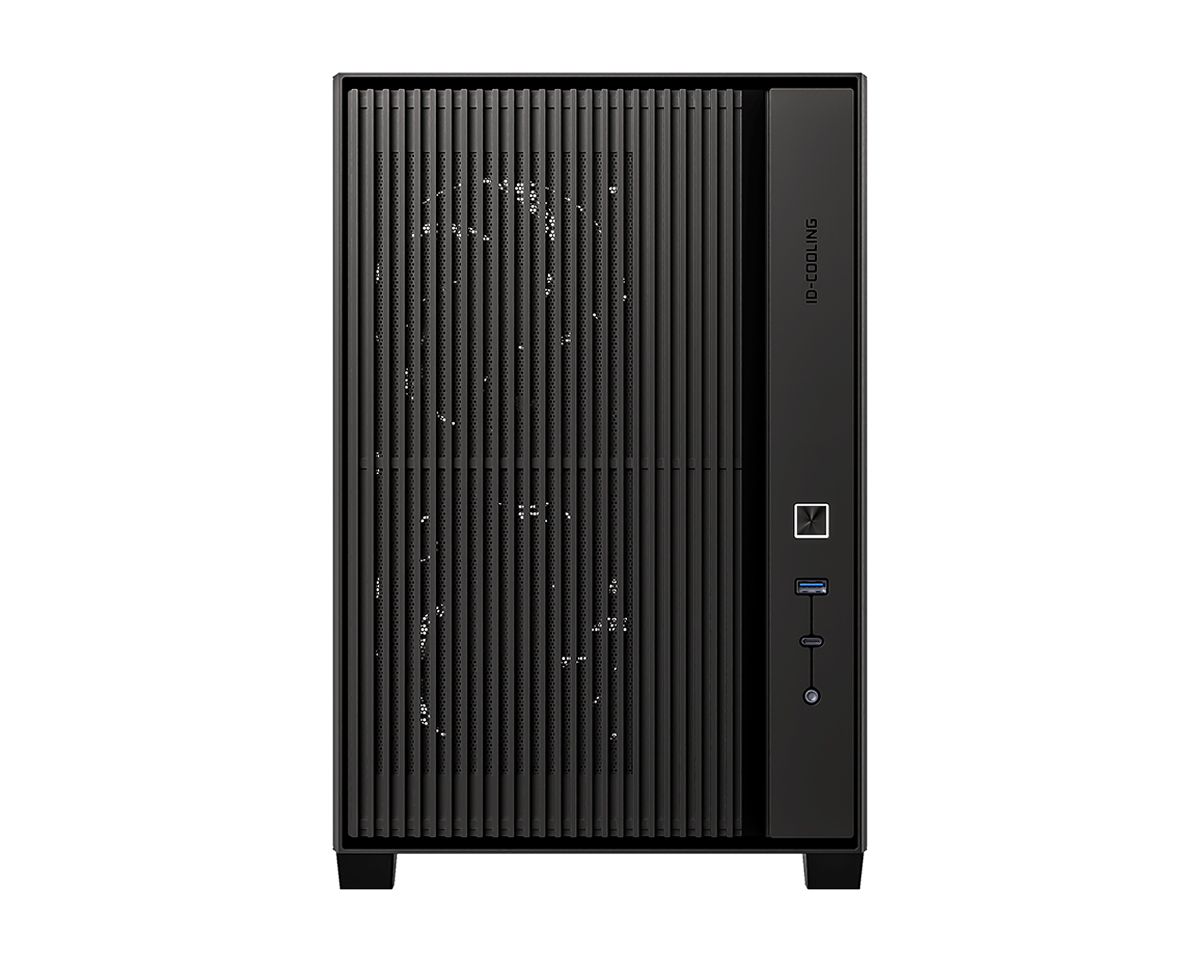 ID-Cooling Flow 500 Air M-ATX Gaming Case – Black/White (3x Fan) image 3