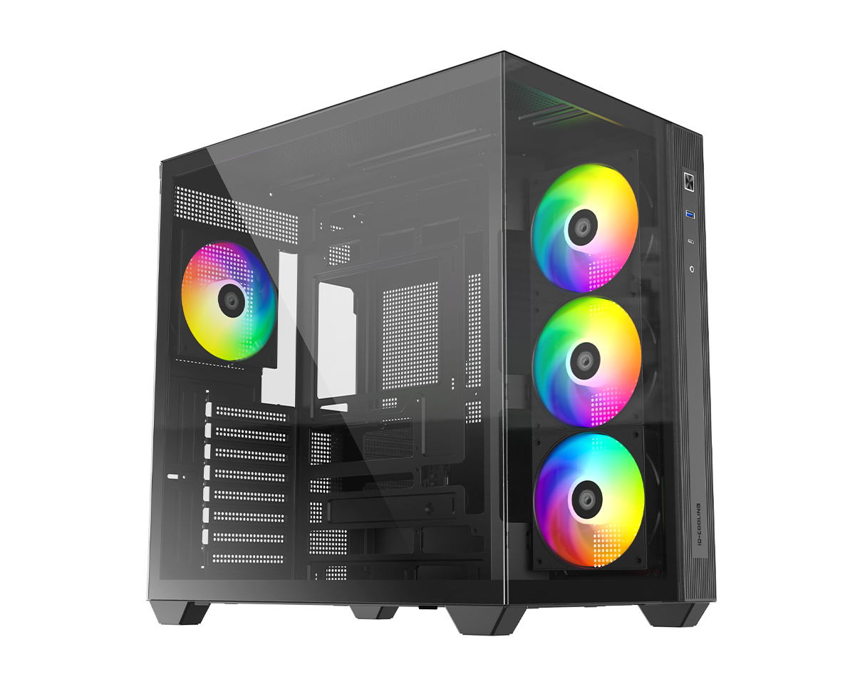 ID-COOLING VIEW 510 ARGB BLACK