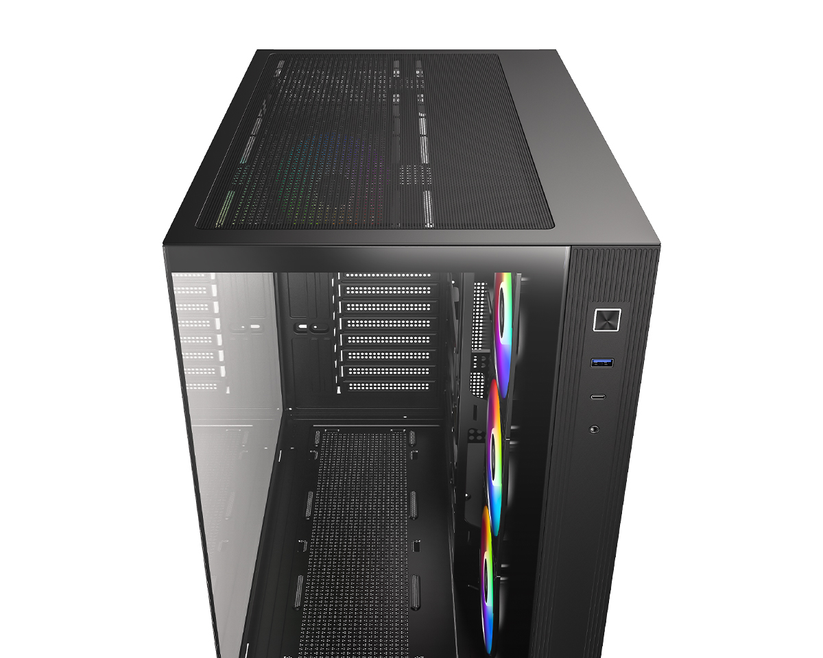 ID-COOLING VIEW 510 ARGB BLACK