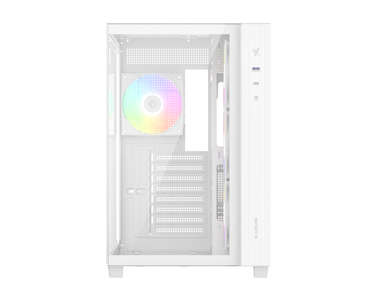 ID-COOLING VIEW 510 ARGB WHITE