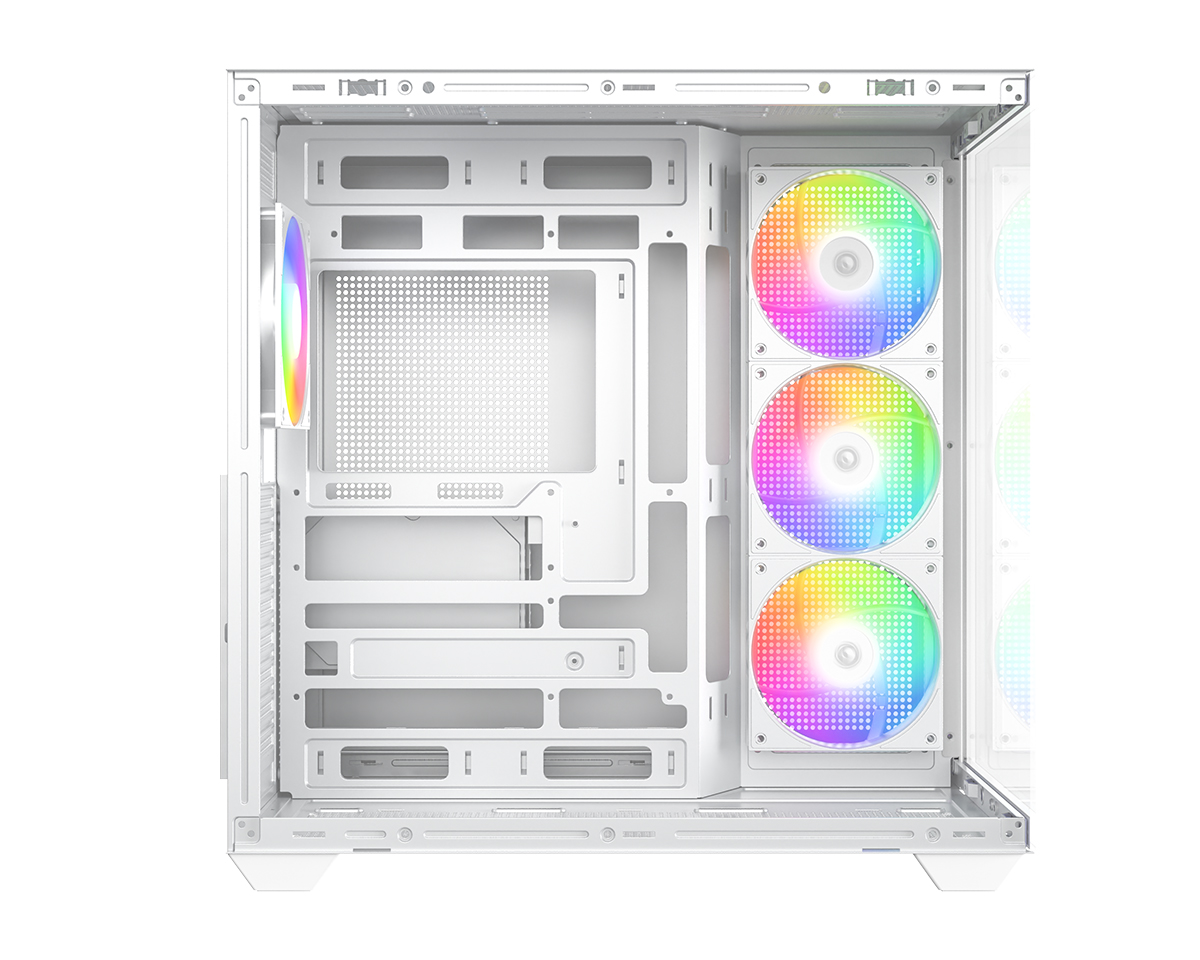 ID-COOLING VIEW 510 ARGB WHITE