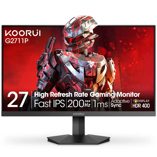 Koorui G2711P, 27″ (1920×1080) FHD 200Hz 1ms, Fast IPS Gaming Monitor Price in Pakistan