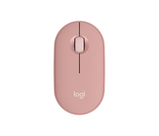 Logitech Pebble Mouse 2 M350s Bluetooth Mouse – Black/Tonal White/Tonal Graphite/Tonal Rose image 4