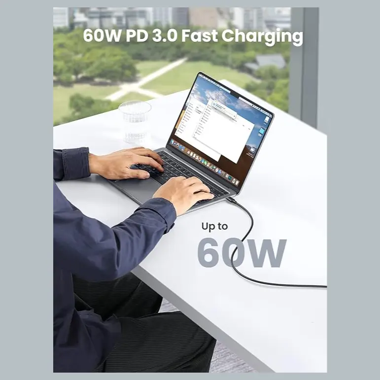 UGREEN 50997 60W USB Type-C Charging Cable – 1 Meter image 3