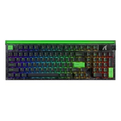 Attack Shark R98 HE Carbon Fiber Rapid Trigger 8K Wired RGB Magnetic Gaming Keyboard – Ink Shade/Ice Ninja/Black Green/Moonlight - image 3