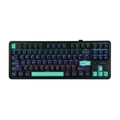 AULA F87 BLACK BLUE CYAN