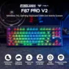 AULA F87 PRO V2 BLACK FROSTED