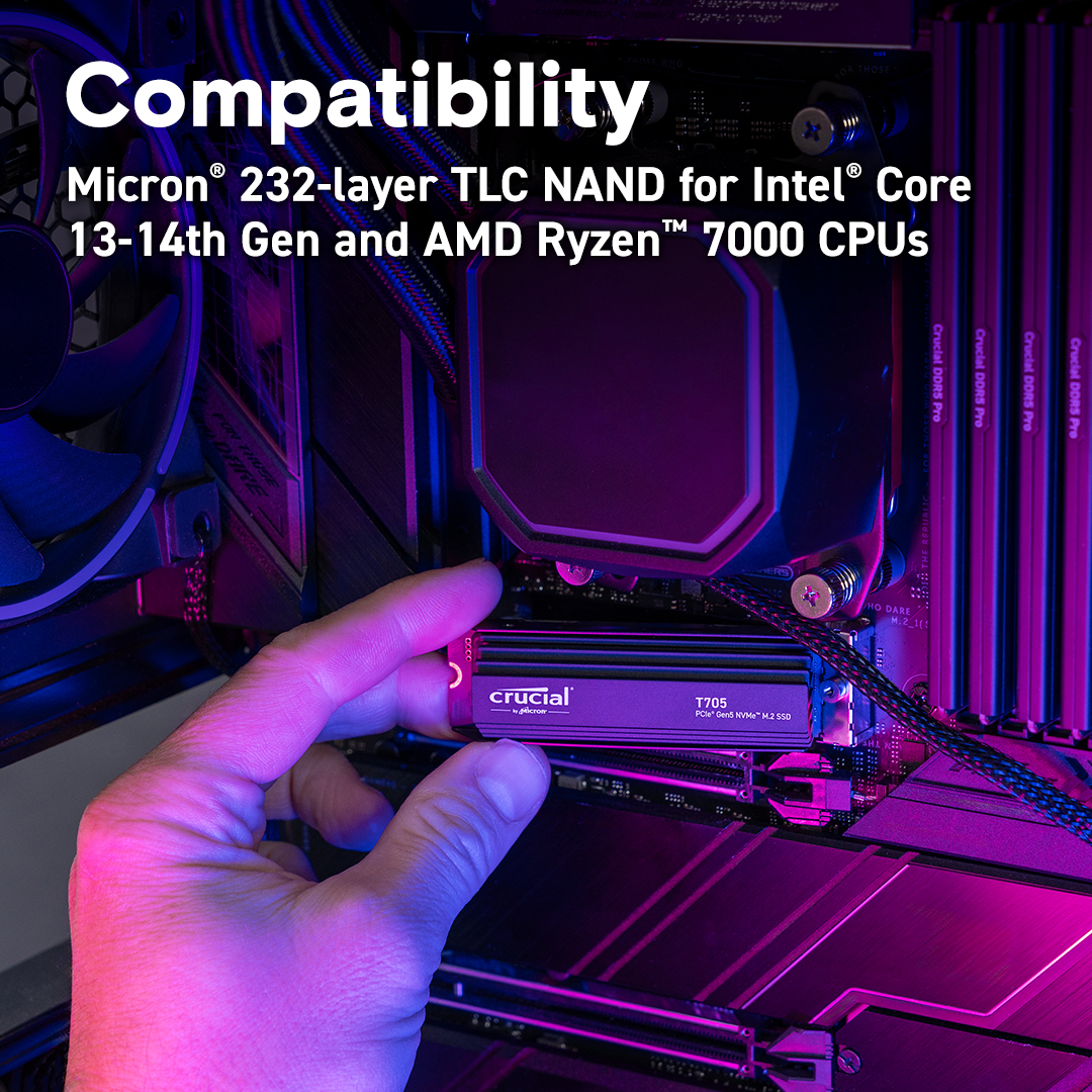 CRUCIAL T705 HEATSINK