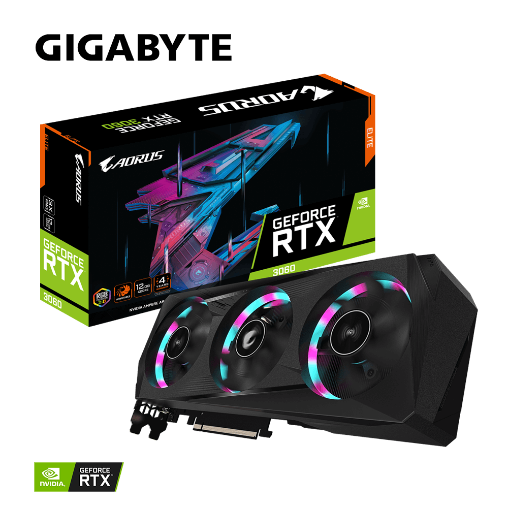 GIGABYTE AORUS RTX 3060 AORUS ELITE