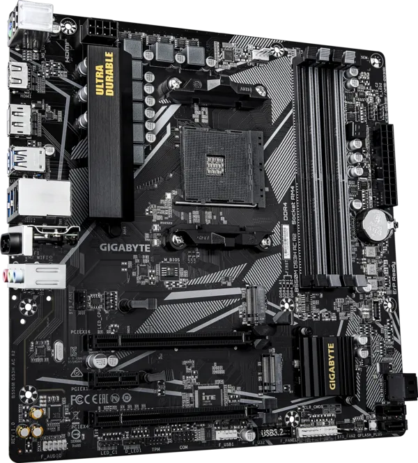 GIGABYTE B550M DS3H AC R2