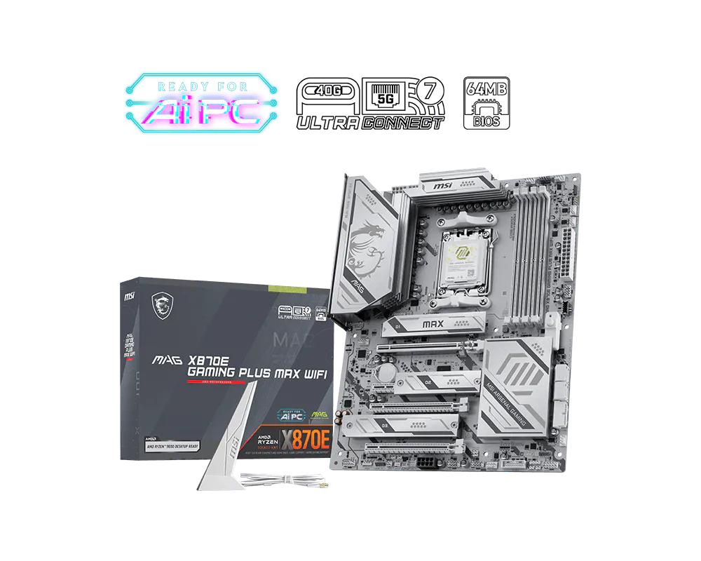 MSI MAG X870E GAMING PLUS MAX WIFI