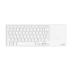 Rapoo E900T Multi-Mode Wireless Blade Touch Keyboard – Black/White - image 4