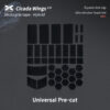 X-RAYPAD CICADA WINGS V2 UNIVERSAL TACKY BLACK
