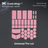 X-RAYPAD CICADA WINGS V2 UNIVERSAL TACKY PINK