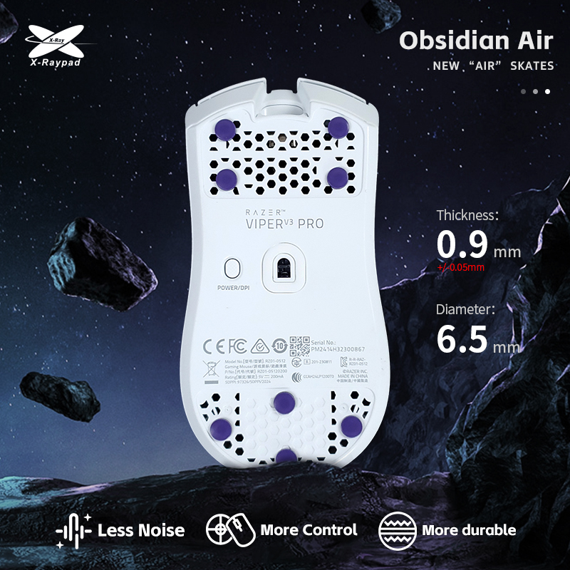 X-RAYPAD OBSIDIAN AIR 6.5MM PURPLE